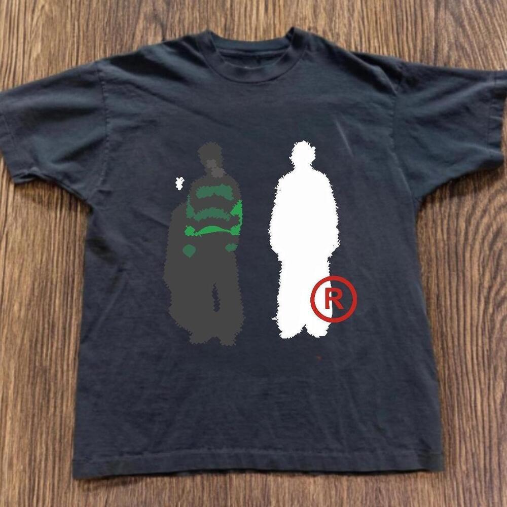 Gildan Black T Shirt Black And Green Graphic Tee With A Unique Design
